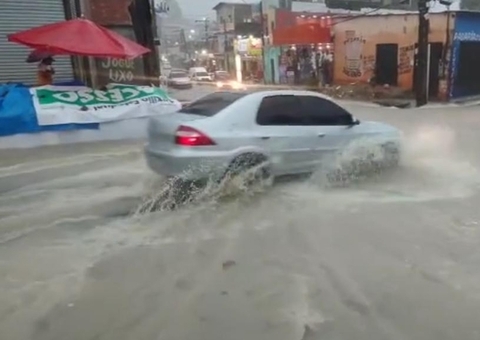 Mesmo com fortes chuvas, Manaus não registra ocorrências graves nesta sexta