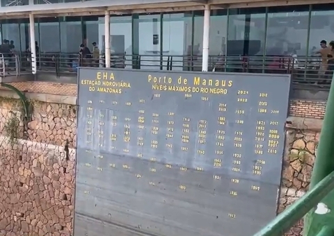 Rio Negro tem 42% de chance de atingir cota de inundação severa, diz SGB