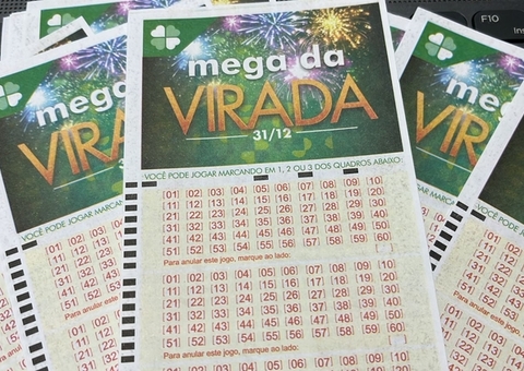 Mega da Virada: Duas apostas acertaram 6 números com jogos de R$ 5
