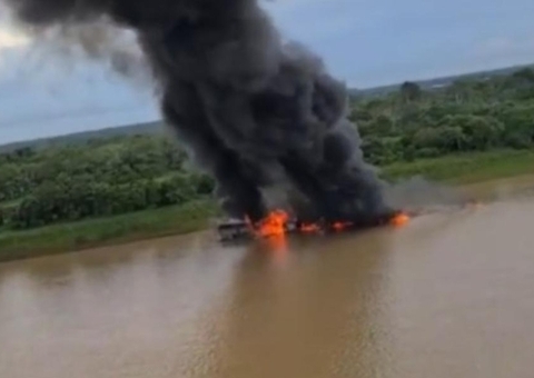 MPF recomenda destruição de balsas de garimpo no Rio Madeira em até 10 dias