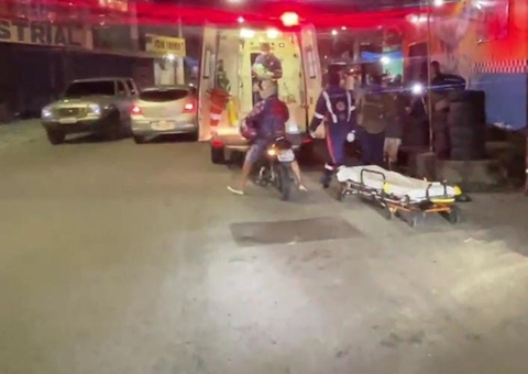 Motociclista colide violentamente em muro na Zona Leste de Manaus