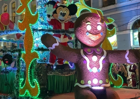 Manaus Lança 1ª parada natalina de 2025 neste sábado com banda e alegorias