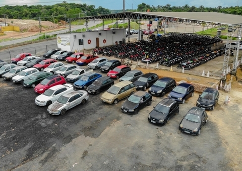 Detran realiza primeiro leilão do ano nesta segunda