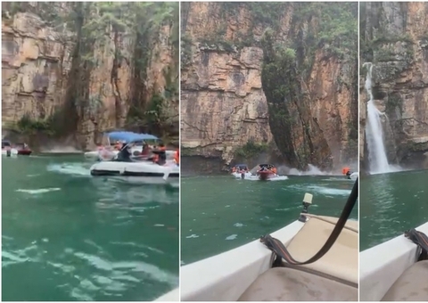 Polícia investiga se queda de rocha que atingiu lanchas em Capitólio foi de causa natural