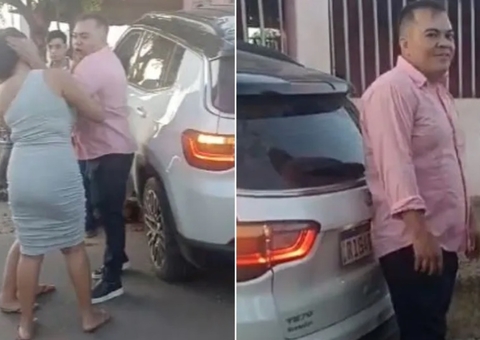 Após ser solto, delegado que deu 'tapão' no rosto de mulher volta a ser preso