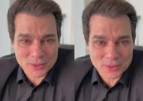 Aos prantos, Celso Portiolli lamenta morte de Silvio Santos: "como se estivesse perdendo meu pai"