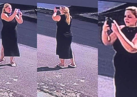 Mulher de preto aparece e “assombra” moradores no Conjunto Atílio Andreazza