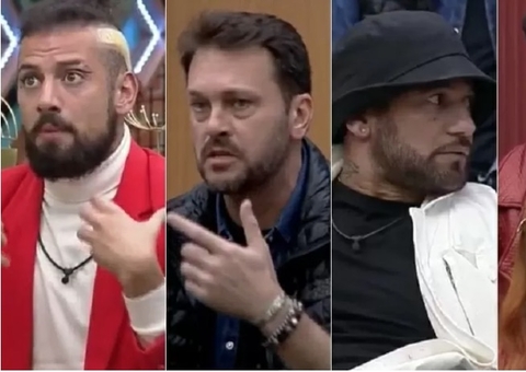 Casal Ane e Pelanza quebram regras e DR é suspensa no Power Couple