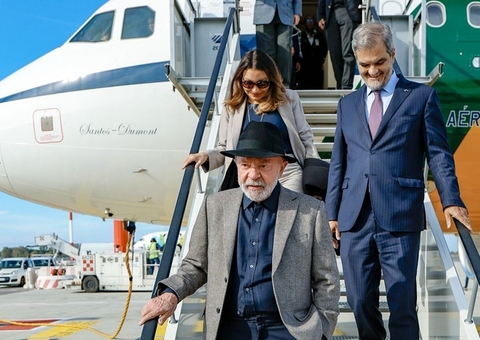Lula chega a Roma para eventos sobre segurança alimentar