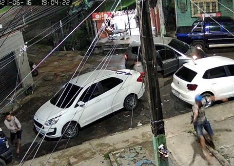 Vídeo mostra homem sendo executado na Praça 14, em Manaus