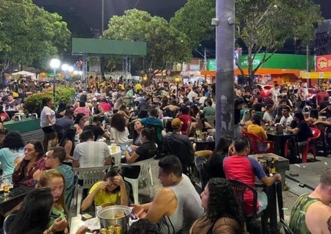Governo fecha Praça do Eldorado por 15 dias após flagras de aglomeração