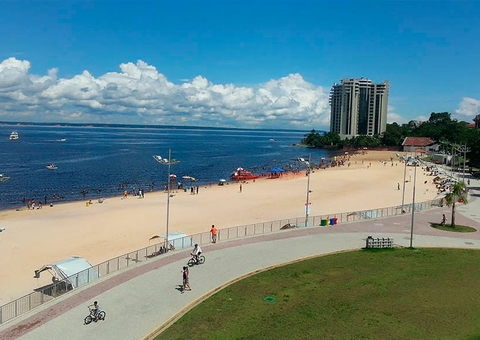Praia da Ponta Negra abre a partir deste sábado para público vacinado contra a covid