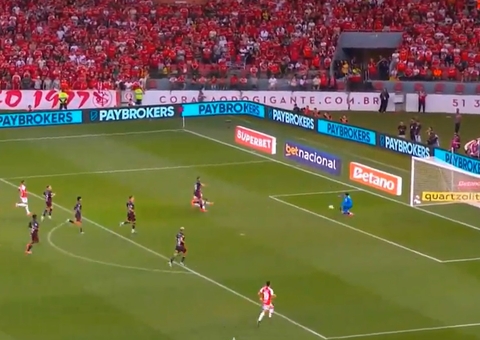 Inter e Flamengo empatam em 1 a 1 e mantém posição no Brasileirão