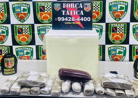 Homem que distribuía maconha em sacos de açaí é preso em Manaus