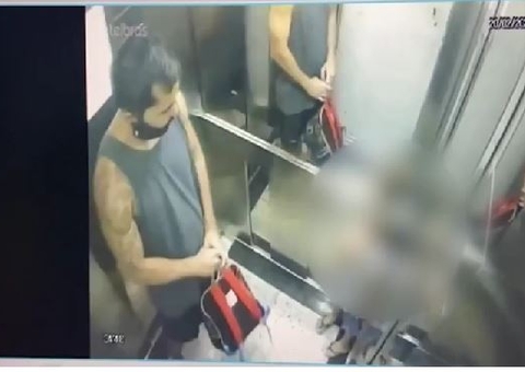 Homem flagrado esmurrando enteado de 4 anos já agrediu a própria mãe