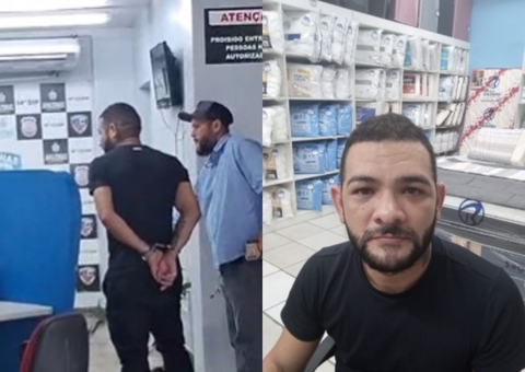 Homem é preso após aplicar série de golpes em lojas de Manaus