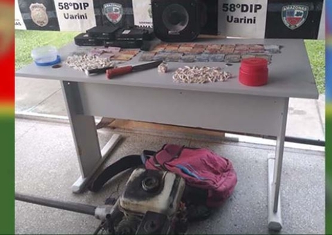 Polícia tira de circulação dupla suspeita de tráfico no Amazonas