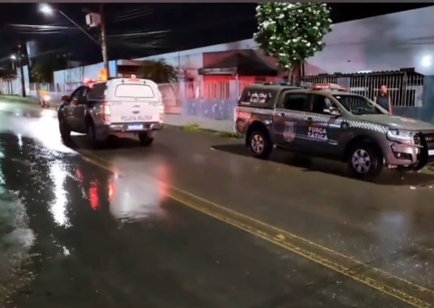 Assaltantes são presos após fazerem arrastão em ruas de Manaus