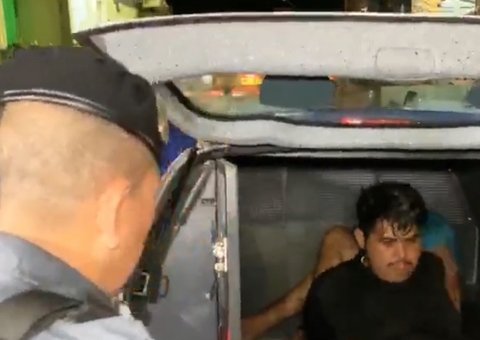 Tiroteio no Coroado terminou com presos e um baleado, saiba detalhes 