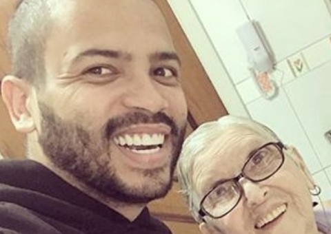 Projota lamenta morte da avó, que o criou após morte da mãe 
