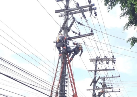 Sete bairros de Manaus terão abastecimento de energia afetado nesta quinta-feira