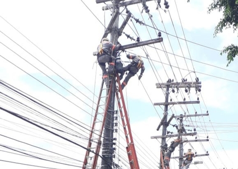 Manutenção programada deixa 5 bairros sem energia neste sábado em Manaus