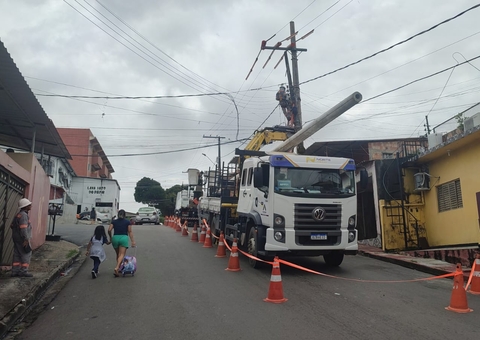Cinco bairros de Manaus e ramal na BR-174 ficam sem energia nesta segunda-feira