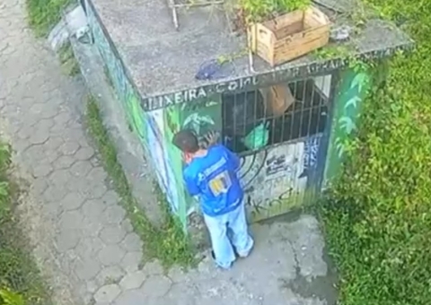 Vídeo mostra suspeito seguindo professora estuprada e assassinada em SC