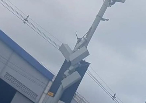 Radares de velocidade são alvos de vandalismo na zona Leste de Manaus