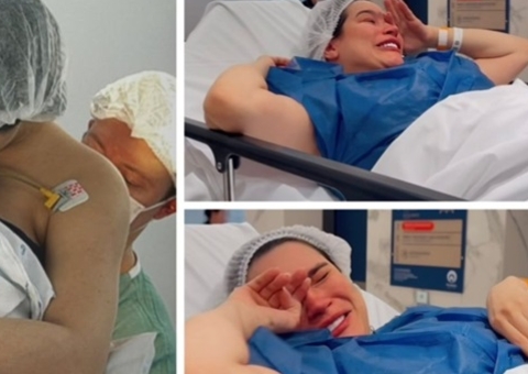 Raissa Barbosa dá à luz após ir à maternidade às pressas e sozinha