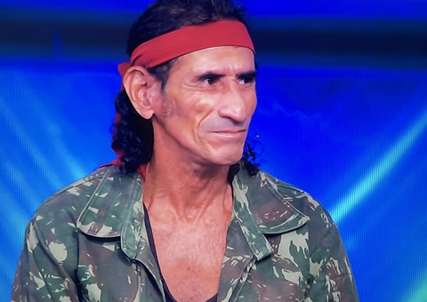 ‘Rambo da Amazônia’ participa do programa Domingão com Huck