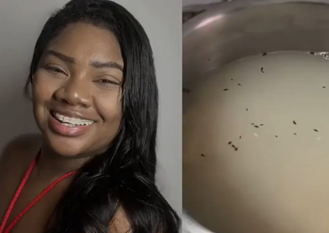 Raquel Brito faz sopa com 'bichinhos' boiando em vídeo e impressiona: 'nojo'