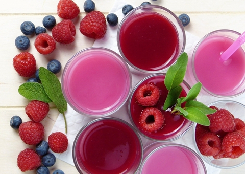 Saiba como preparar essa deliciosa batida de manga, framboesa e banana 