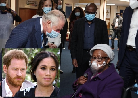 Príncipe Charles surge ao lado de pessoas negras após acusação de Harry