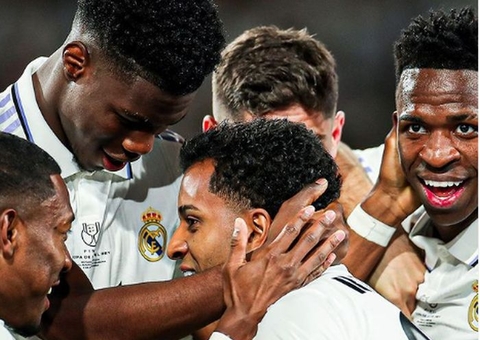 Rodrygo faz dois gols e Real Madrid conquista título da Copa do Rei