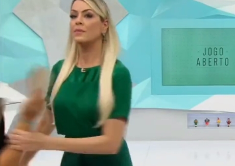 Vaza vídeo de Renata Fan dando ‘chega pra lá’ em funcionária da Band