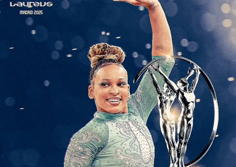 Rebeca Andrade conquista prêmio Laureus, o Oscar do Esporte