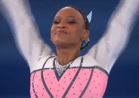 Veja como foi a apresentação que rendeu o ouro a Rebeca Andrade 