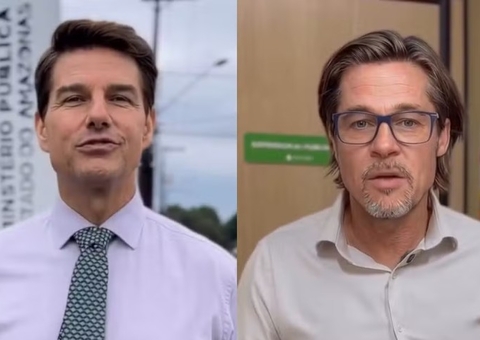 Defensores públicos viram Brad Pitt e Tom Cruise para alertar sobre golpes com IA no Amazonas