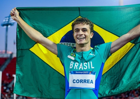 Renan Gallina sobra nos 200m e fatura o ouro no Pan 2023
