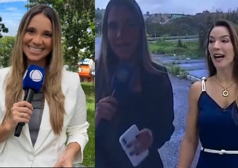 Repórter da Record entra e trabalho de parto ao vivo; vídeo