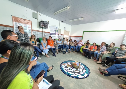TJAM apresenta prática de Justiça restaurativa em escola ribeirinha de Manaus