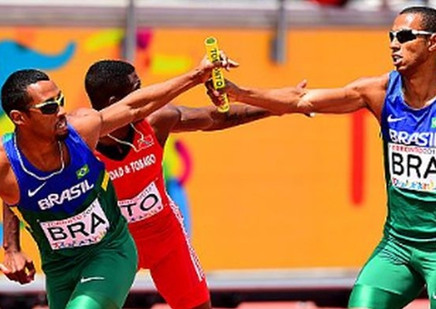 Revezamento 4x100m masculino vai à final do Mundial com o 8º tempo