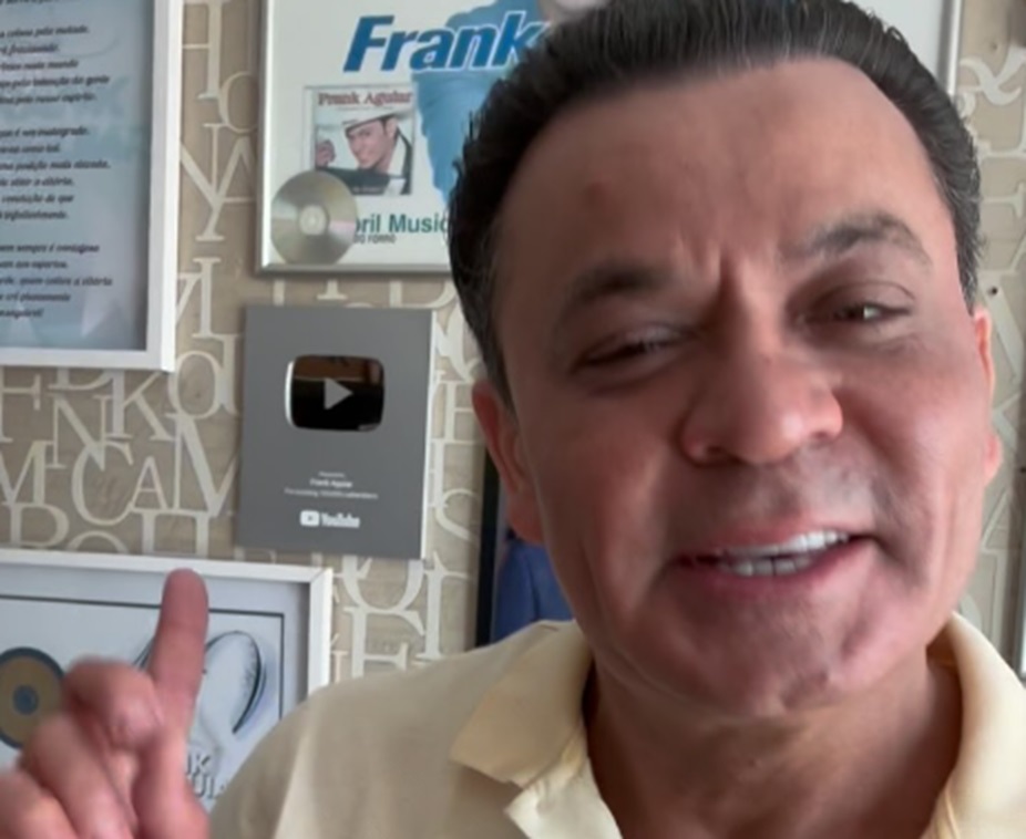 Frank Aguiar mostra resultado de nova harmonização: '53 com carinha de 33'