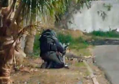 Homem encontra bomba em praia e leva artefato para casa no Amazonas 