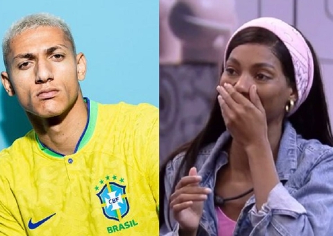 Richarlison insinua que Tina do BBB23 pode ter ficado com sósia achando que era ele