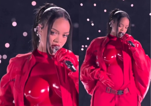 Rihanna não pretendia revelar gravidez no Super Bowl  