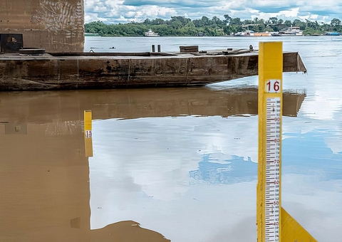 Rio Madeira registra nível histórico de 25 centímetros em Porto Velho