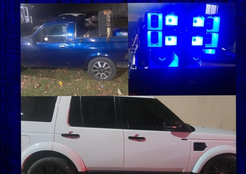 Com som alto e 'cantando pneu', homens são presos no Amazonas