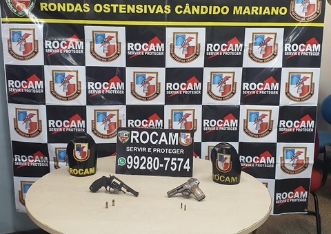 Após chacina, Rocam prende homem enterrando armas no Mauazinho